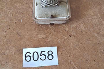 Afbeelding van Zilver Ring +/- 6,38 gr.