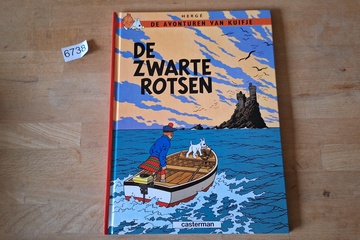 Afbeelding van De Avonturen van Kuifje De Zwarte rotsen album