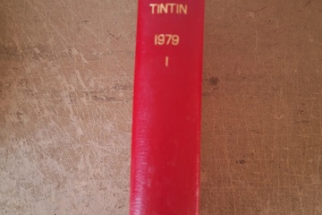 Afbeelding van Journal de Tintin album met tijdschriften 1979 Deel 1