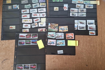 Afbeelding van Postzegels Postfris, gestempeld ea thema Auto