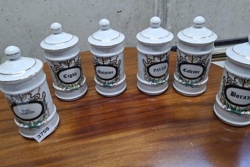 Afbeelding van Apothekerpotten 6 stuks