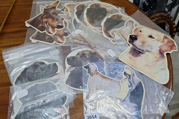 Afbeelding van Stickers honden lot