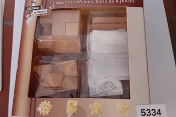 Afbeelding van houten Denkpuzzels