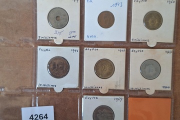 Afbeelding van lot munten Egypte