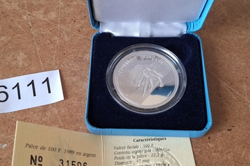 Afbeelding van Zilver Munt  Albertville '92