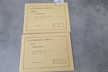 Afbeelding van Postzegelboekjes met postzegels