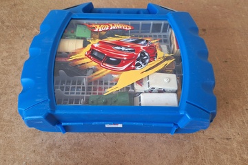 Afbeelding van Hot Wheels opbergdoos KLEIN met modelauto's