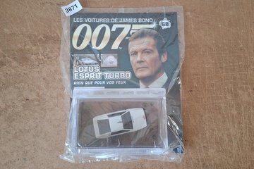 Afbeelding van Les Voitures de James Bond 007 ongeopend magazine met modelauto
