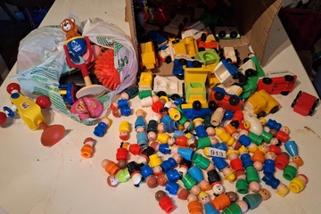 Afbeelding van Fisher price Little People figuren & auto's