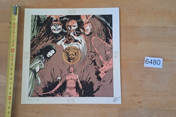 Afbeelding van Ex-Libris prent