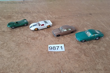 Afbeelding van modelauto's 4 stuks