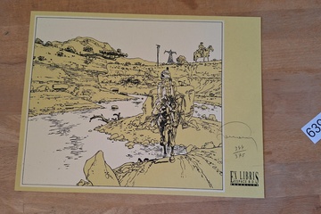 Afbeelding van Ex-Libris prent
