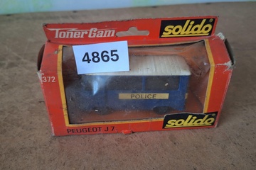 Afbeelding van Solido Toner Gram Peugeot J 7 Police