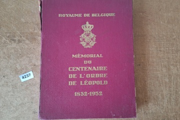 Afbeelding van Royaume de belgique Memorial du Centenaire de L'ordre de Leopold
