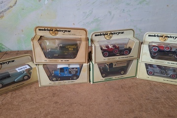 Afbeelding van Matchbox Models of Yesteryear Multi-Pack, 1932 Hispano-Suiza / 1927 Talbot Lipton / Cerebos / 1912 Ford Harrods / 1914 Vauxhall / 1906 Rolls-Royce (6 stuks), 1:43