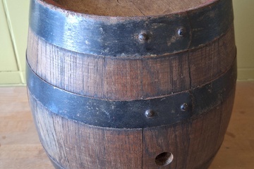 Afbeelding van Antiek houten Drank vatje