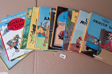 Afbeelding van Les Aventures de Tintin Albums 10 albums