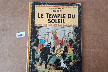 Afbeelding van Hergé Les Aventures de Tintin Le temple Du Soleil album