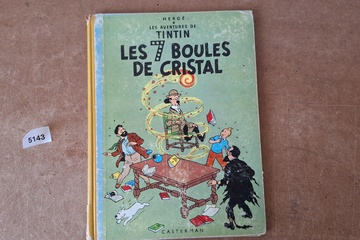 Afbeelding van Hergé Les Aventures de Tintin les 7 Boules de Cristal album