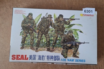 Afbeelding van Dragon, SEAL US Navy Special Forces 'NAM' Series nr. 3307 modelbouwset 1:35 [lxb6aW]