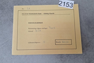 Afbeelding van Postzegelboekje met postzegels