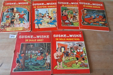 Afbeelding van lot Suske & Wiske strips