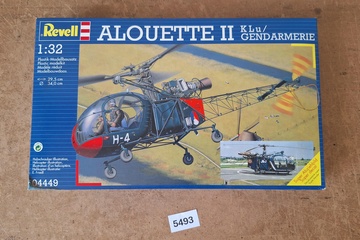 Afbeelding van Revell Alouette II KLu/Gendarmerie 1:32