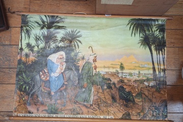 Afbeelding van Bijbelse schoolplaat op rol