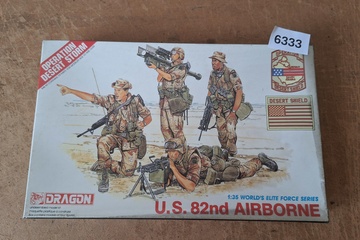 Afbeelding van Dragon, U.S. 82nd Airborne (Operation Desert Storm) nr. 3004 modelbouwset 1:35