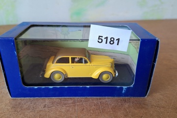 Afbeelding van Kuifje Modelauto 'Bij Kuifje in de Auto' Atlas Edition