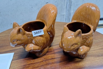 Afbeelding van Plantenbakken eekhoorns 2 stuks