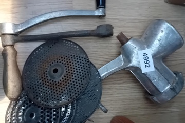 Afbeelding van Vleesmolen met toebehoren