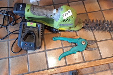 Afbeelding van Knipschaar en Hand heggeschaar getest en werkend