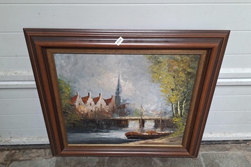Afbeelding van Schilderij in kader