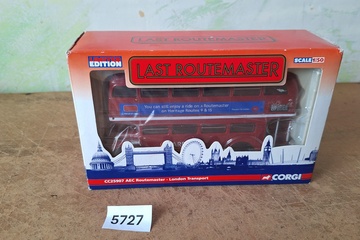 Afbeelding van Corgi Last Routemaster, AEC Routemaster London Transport, 1:50