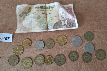 Afbeelding van Oude Munten & Biljetten Tunesië