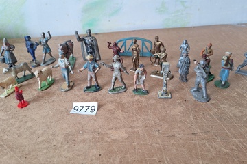 Afbeelding van lot miniatuurfiguren