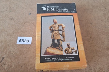 Afbeelding van Miniaturas F. M. Beneito White Metal Cast Model General Stonewall Jackson