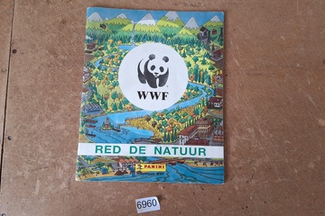 Afbeelding van Panini WWF RED DE NATUUR Album compleet