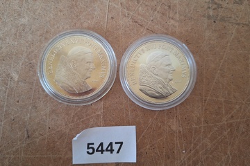 Afbeelding van Herdenkingsmunten Paus