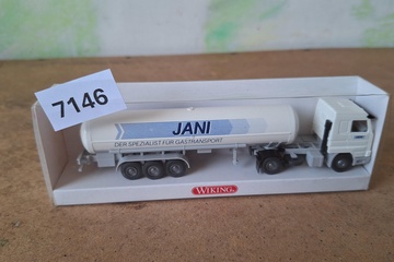Afbeelding van Wiking Scania 'Jani Der Spezialist fur Gastransport' tankwagen (1:87)