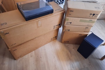 Afbeelding van Design Braun Atelier 4 hifi toren + luidsprekers