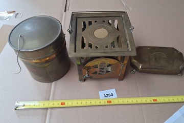 Afbeelding van Partij kaarsenhouder & bewaardoos/pot