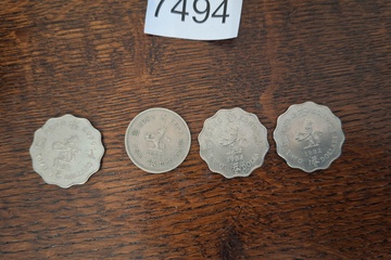 Afbeelding van lot munten Hong Kong