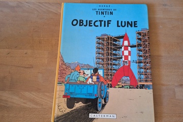 Afbeelding van Les Aventures de Tintin Objectif Lune Album