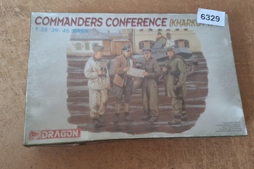 Afbeelding van Dragon, Commanders Conference (Kharkov 1943) nr. 6285 modelbouwset 1:35