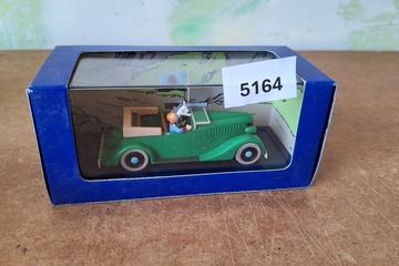 Afbeelding van Kuifje Modelauto 'Bij Kuifje in de Auto' Atlas Edition