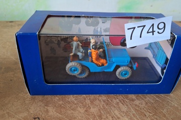 Afbeelding van Bij Kuifje in de Auto Modelauto Moulinsart