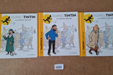 Afbeelding van Figurines Tintin 3 albums
