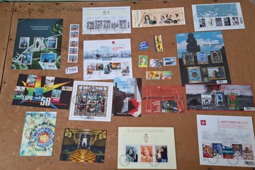 Afbeelding van Postzegels Stampilou met fiches